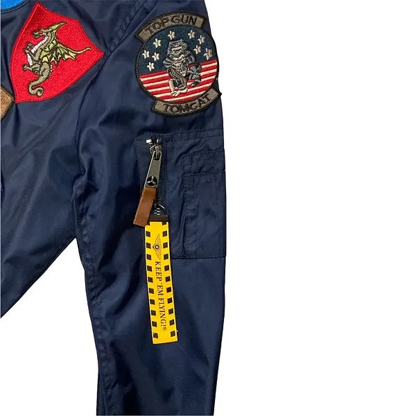 Top Gun men's bomber jacket Goose TGJ1940P 51993 52387 179 blue