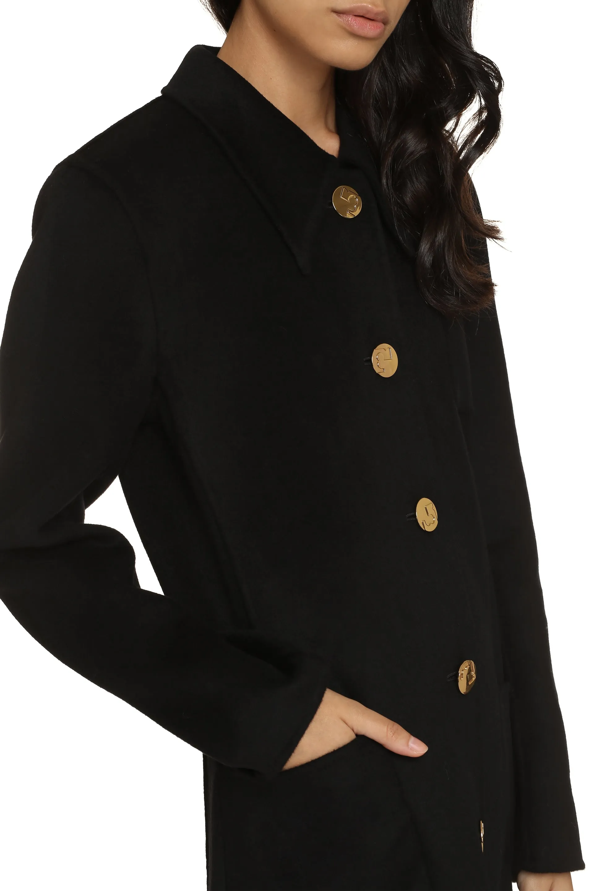 Tory Burch Cappotto monopetto in lana