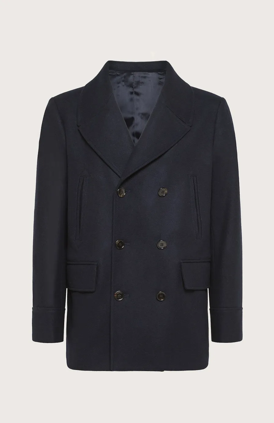 Uomo Seventy Venezia  | Cappotto Doppiopetto Con Pistagna