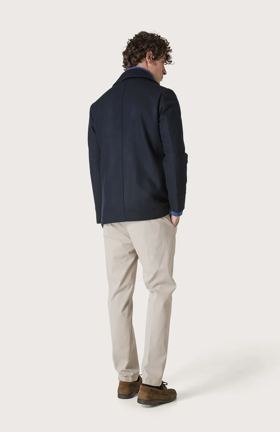 Uomo Seventy Venezia  | Cappotto Doppiopetto Con Pistagna