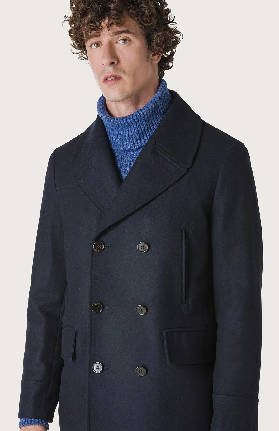 Uomo Seventy Venezia  | Cappotto Doppiopetto Con Pistagna