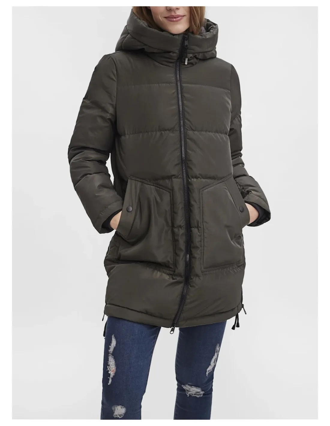 VERO MODAGIUBBINO DONNA ,VMOSLO 3/4 DOWN JACKET NO