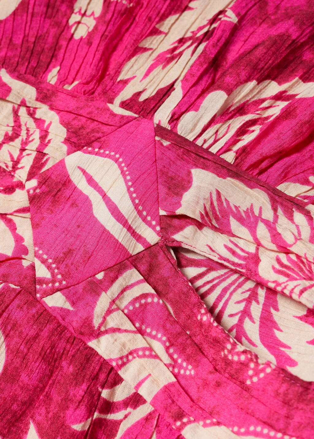 Vestito floreale spacchi