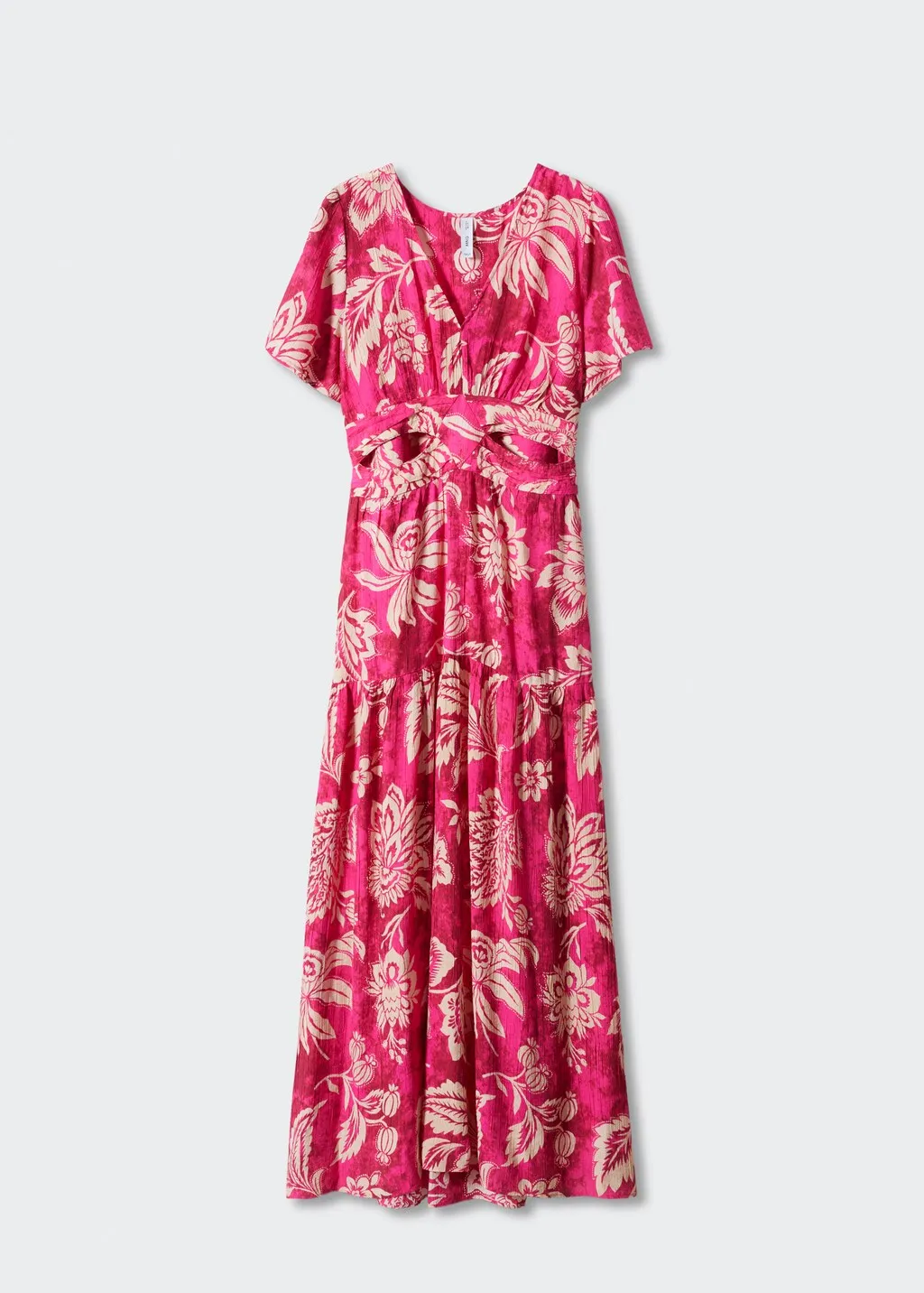 Vestito floreale spacchi