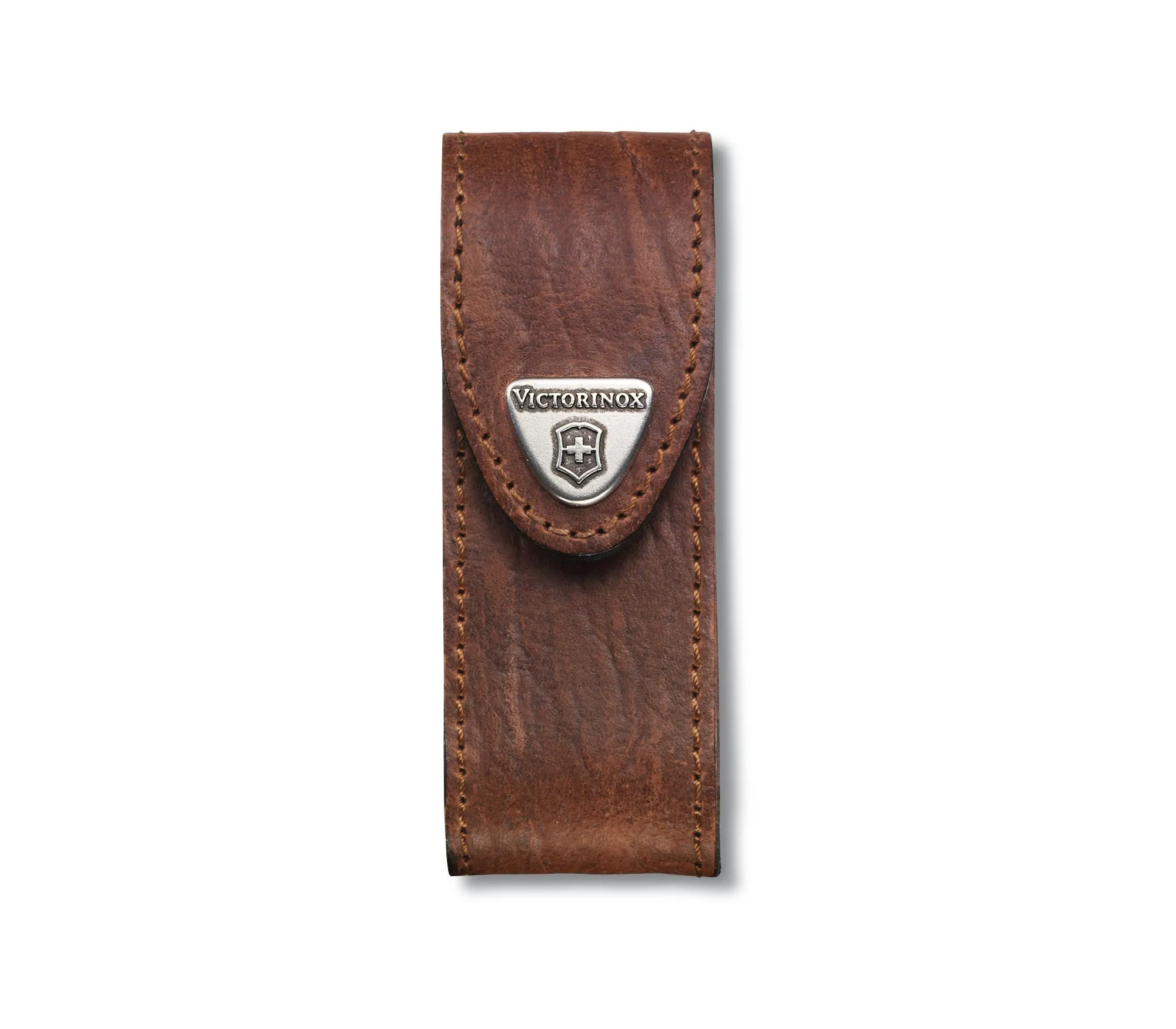 Victorinox Custodia in pelle marrone - M