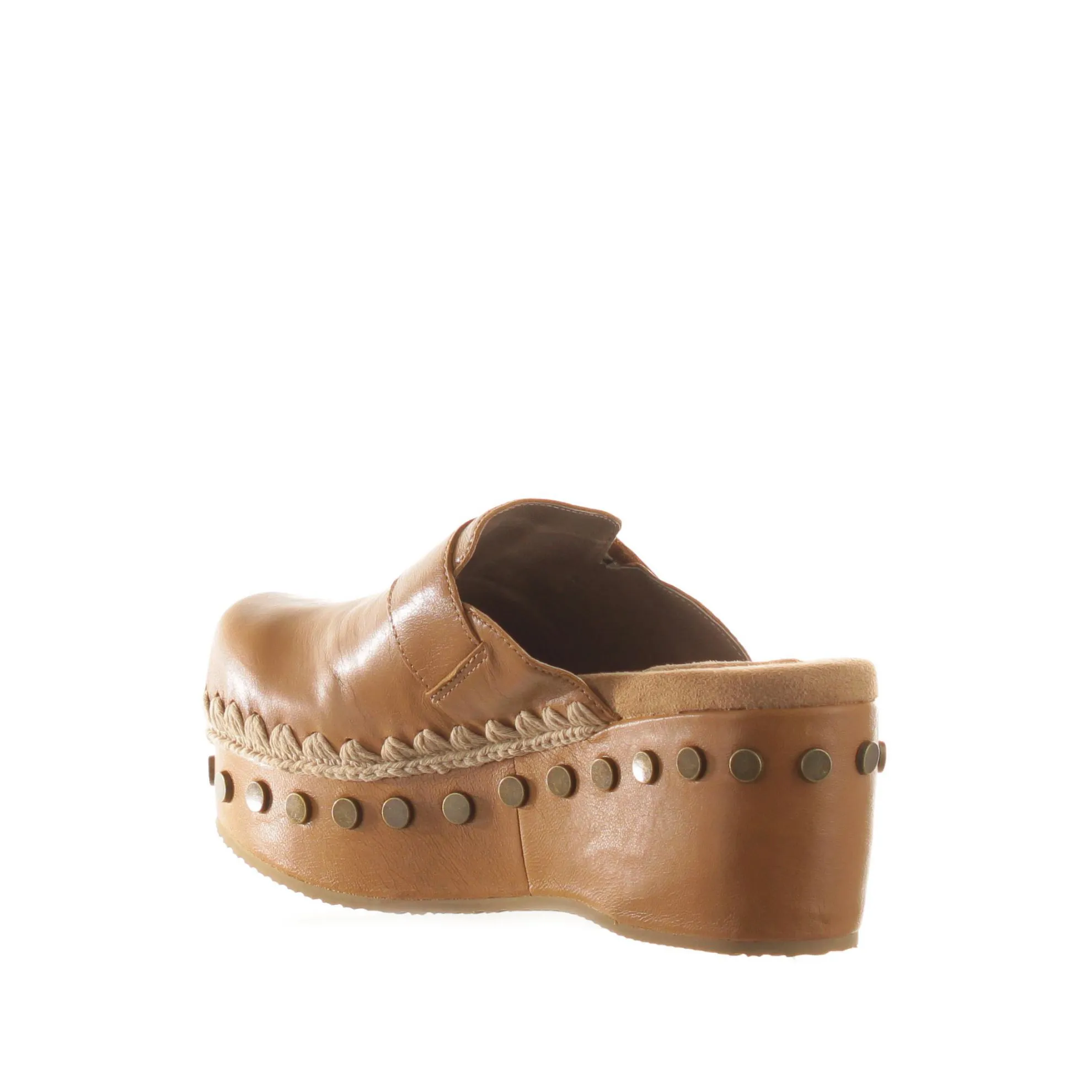 Zoccolo in pelle